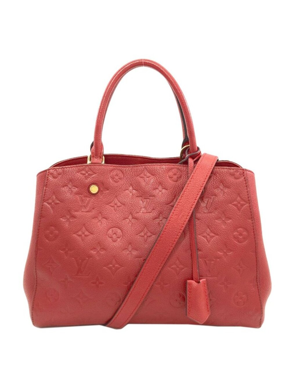 Louis Vuitton Montaigne MM Handbag Empreinte